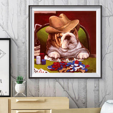 Load image into Gallery viewer, Dog 30*30CM(Canvas) Full Round Drill Diamond Painting
