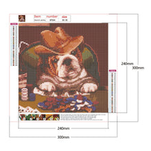 Load image into Gallery viewer, Dog 30*30CM(Canvas) Full Round Drill Diamond Painting
