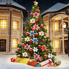 Load image into Gallery viewer, Christmas Tree 30*30CM(Canvas) Full Round Drill Diamond Painting
