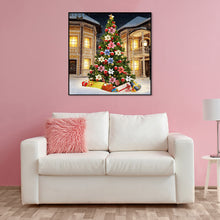 Load image into Gallery viewer, Christmas Tree 30*30CM(Canvas) Full Round Drill Diamond Painting
