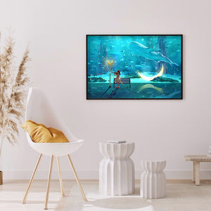 Mysterious Painting 30*40CM Full Round Drill Diamond Painting