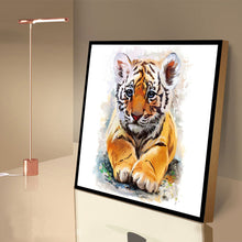 Load image into Gallery viewer, Tiger 30*30CM(Canvas) Full Round Drill Diamond Painting
