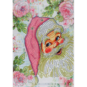 Christmas 30*40CM(Canvas) Partial Special Shaped Drill Diamond Painting