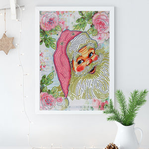 Christmas 30*40CM(Canvas) Partial Special Shaped Drill Diamond Painting