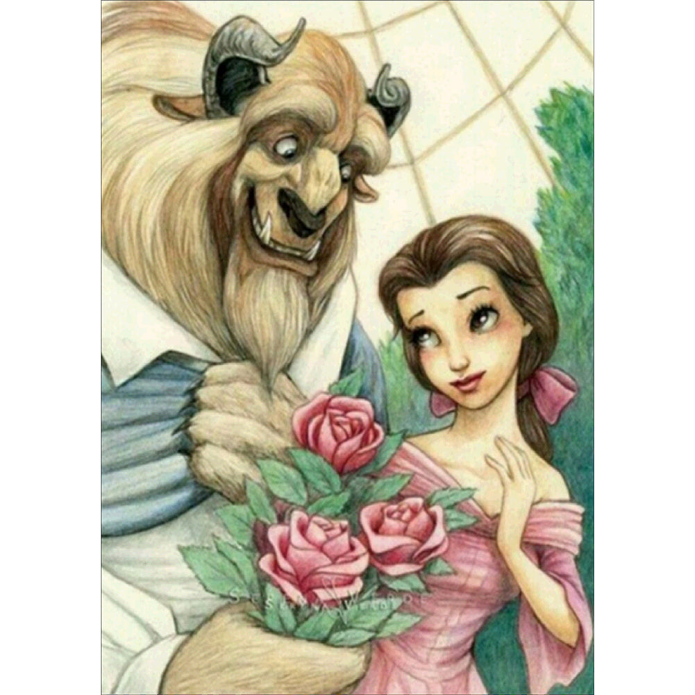 Disney Princess 40*50CM(Canvas) Full Square Drill Diamond Painting
