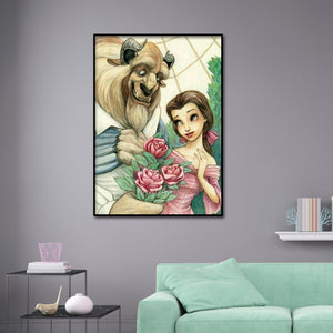 Disney Princess 40*50CM(Canvas) Full Square Drill Diamond Painting