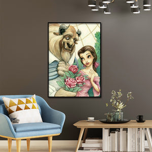 Disney Princess 40*50CM(Canvas) Full Square Drill Diamond Painting