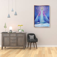Load image into Gallery viewer, Virgin Mary 30*40CM(Canvas) Partial Special Shaped Drill Diamond Painting

