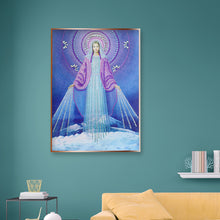 Load image into Gallery viewer, Virgin Mary 30*40CM(Canvas) Partial Special Shaped Drill Diamond Painting
