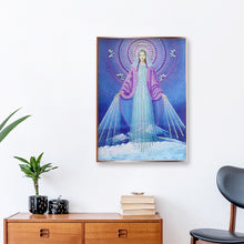 Load image into Gallery viewer, Virgin Mary 30*40CM(Canvas) Partial Special Shaped Drill Diamond Painting
