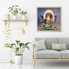 Load image into Gallery viewer, Big-Eyed Doll 30*30CM(Canvas) Full Square Drill Diamond Painting
