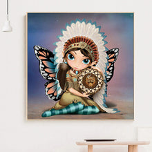 Load image into Gallery viewer, Big-Eyed Doll 30*30CM(Canvas) Full Square Drill Diamond Painting
