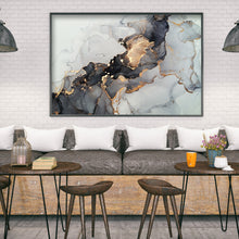 Load image into Gallery viewer, Gold-Leaf Marble 40*30CM(Canvas) Full Round Drill Diamond Painting
