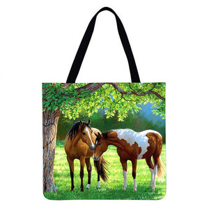 Canvas Bag-Horse 40*40CM