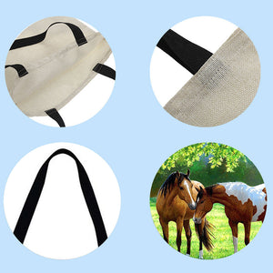 Canvas Bag-Horse 40*40CM