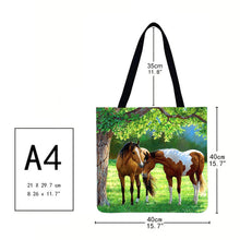 Load image into Gallery viewer, Canvas Bag-Horse 40*40CM
