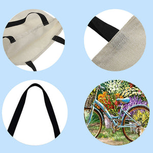 Canvas Bag-Bicycles 40*40CM