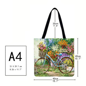 Canvas Bag-Bicycles 40*40CM