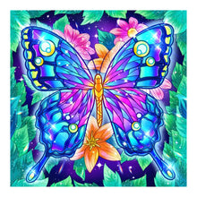 Load image into Gallery viewer, Butterfly 30*30CM(Canvas) Full Partial Special Shaped Drill Diamond Painting
