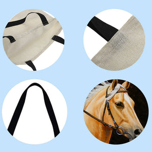 Canvas Bag-Horse 40*40CM