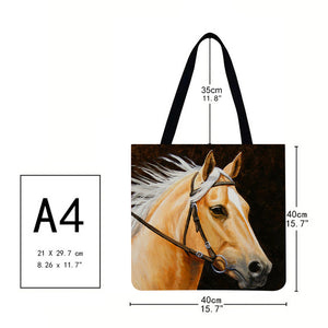 Canvas Bag-Horse 40*40CM