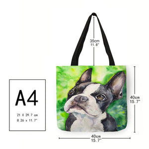 Canvas Bag-Dog 40*40CM