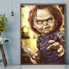 Load image into Gallery viewer, Horror Doll 30*40CM(Canvas) Full Round Drill Diamond Painting
