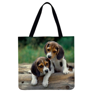 Canvas Bag-Dog 40*40CM