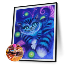 Load image into Gallery viewer, Cheshire Cat 30*40CM(Canvas) Full Round Drill Diamond Painting
