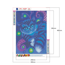 Load image into Gallery viewer, Cheshire Cat 30*40CM(Canvas) Full Round Drill Diamond Painting
