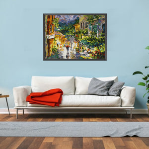 Joy Sunday - In The Rain - 49*38CM 14CT 2 Stamped Cross Stitch