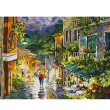 Load image into Gallery viewer, Joy Sunday - In The Rain - 49*38CM 14CT 2 Stamped Cross Stitch

