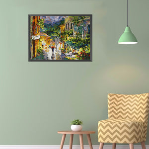 Joy Sunday - In The Rain - 49*38CM 14CT 2 Stamped Cross Stitch