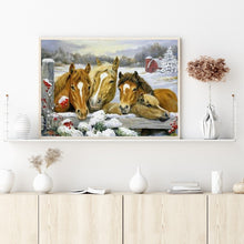 Load image into Gallery viewer, Horse 40*30CM(Canvas) Full Round Drill Diamond Painting
