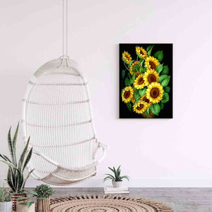 Flowers And Grass 30*40CM(Canvas) Full Round Drill Diamond Painting
