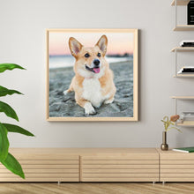 Load image into Gallery viewer, Dog 30*30CM(Canvas) Full Round Drill Diamond Painting
