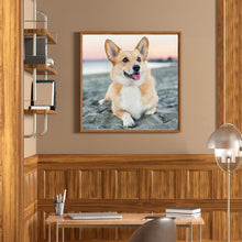 Load image into Gallery viewer, Dog 30*30CM(Canvas) Full Round Drill Diamond Painting
