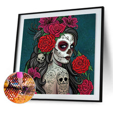 Load image into Gallery viewer, Skeleton Woman 40*40CM(Canvas) Full Round Drill Diamond Painting
