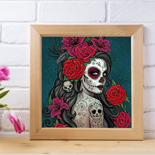 Load image into Gallery viewer, Skeleton Woman 40*40CM(Canvas) Full Round Drill Diamond Painting
