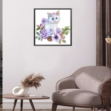 Load image into Gallery viewer, Kitten 45*45CM(Canvas) Full Square Drill Diamond Painting
