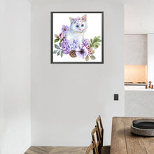 Load image into Gallery viewer, Kitten 45*45CM(Canvas) Full Square Drill Diamond Painting
