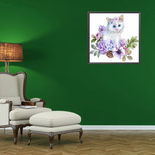 Load image into Gallery viewer, Kitten 45*45CM(Canvas) Full Square Drill Diamond Painting
