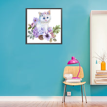 Load image into Gallery viewer, Kitten 45*45CM(Canvas) Full Square Drill Diamond Painting
