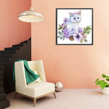 Load image into Gallery viewer, Kitten 45*45CM(Canvas) Full Square Drill Diamond Painting
