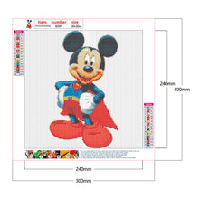 Load image into Gallery viewer, Mickey Mouse 30*30CM(Canvas) Full Round Drill Diamond Painting
