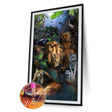 Load image into Gallery viewer, Zoo 40*70CM(Canvas) Full Round Drill Diamond Painting
