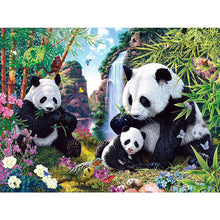 Load image into Gallery viewer, Giant Panda 60*50CM(Canvas) Full Round Drill Diamond Painting
