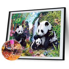 Load image into Gallery viewer, Giant Panda 60*50CM(Canvas) Full Round Drill Diamond Painting
