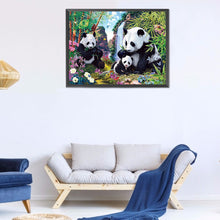 Load image into Gallery viewer, Giant Panda 60*50CM(Canvas) Full Round Drill Diamond Painting
