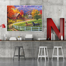 Load image into Gallery viewer, Manor 50*40CM(Canvas) Full Round Drill Diamond Painting
